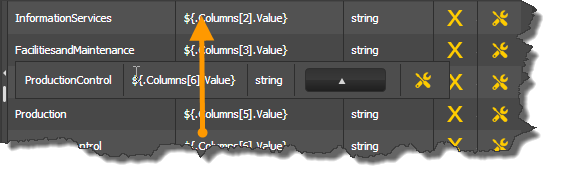 Reording Columns