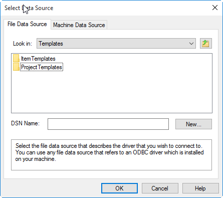 Select Data Source